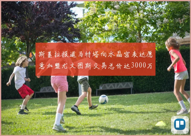 斯基拉报道马特塔向水晶宫表达愿意加盟尤文图斯交易总价达3000万欧元